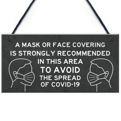 WARNING SIGN For Door Entry COVID 19 Corona Wear Mask