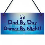Novelty Gamer Gift For Dad Neon Effect Gaming  Man Cave Sign