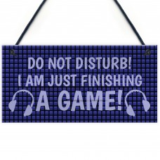 FUNNY Do Not Disturb Gaming Sign For Boys Bedroom Man Cave