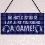 FUNNY Do Not Disturb Gaming Sign For Boys Bedroom Man Cave