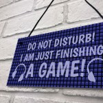 FUNNY Do Not Disturb Gaming Sign For Boys Bedroom Man Cave