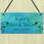 Any Name's Bait and Tackle Sign PERSONALISED Fishing Sign