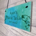 Any Name's Bait and Tackle Sign PERSONALISED Fishing Sign