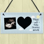 PERSONALISED Scan Picture Sign Countdown Chalkboard Sign