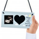 PERSONALISED Scan Picture Sign Countdown Chalkboard Sign