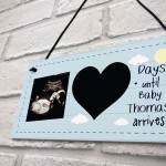PERSONALISED Scan Picture Sign Countdown Chalkboard Sign