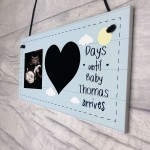 PERSONALISED Scan Picture Sign Countdown Chalkboard Sign