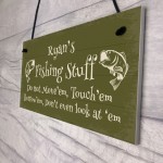 Novelty Fishing Sign For Man Cave Shed PERSONALISED