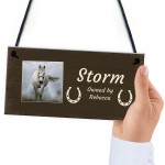 PERSONALISED Horse Lover Gift Hanging Stable Sign Home Decor