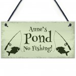 Personalised POND Sign Garden Summerhouse Shed Sign