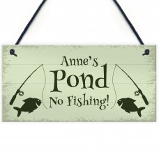 Personalised POND Sign Garden Summerhouse Shed Sign
