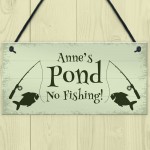 Personalised POND Sign Garden Summerhouse Shed Sign