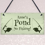 Personalised POND Sign Garden Summerhouse Shed Sign