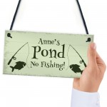 Personalised POND Sign Garden Summerhouse Shed Sign