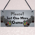 Novelty Gaming Sign Bedroom Sign Gamer Gift For Dad Son 