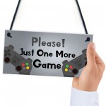 Novelty Gaming Sign Bedroom Sign Gamer Gift For Dad Son 