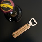 40th Birthday Personalised Bottle Opener Novelty 40th Birthday