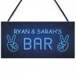 Novelty Bar Personalised Sign Decor For Home Bar Man Cave Gifts