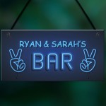 Novelty Bar Personalised Sign Decor For Home Bar Man Cave Gifts