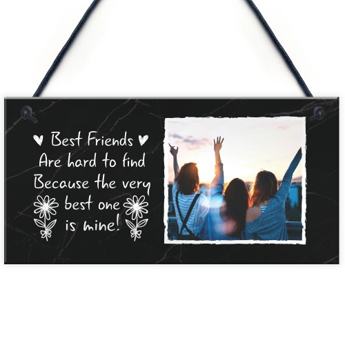 PERSONALISED Picture Plaque For Best Friend Birthday Xmas