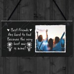 PERSONALISED Picture Plaque For Best Friend Birthday Xmas