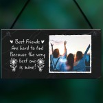 PERSONALISED Picture Plaque For Best Friend Birthday Xmas