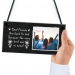 PERSONALISED Picture Plaque For Best Friend Birthday Xmas