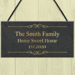 PERSONALISED Welcome Sign To Home New Home Gift For Friend