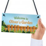 WELCOME Sign To Garden PERSONALISED Summerhouse Shed Sign