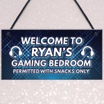 Neon Effect Gaming Sign To Hang Games Room Bedroom