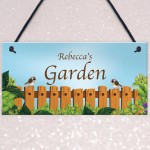 Novelty Home Decor For Garden Summerhouse Shed PERSONALISED