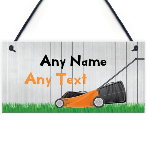 PERSONALISED Garden Shed Sign Man Cave Dad Grandad Gift