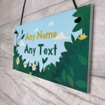 PERSONALISED Garden Summerhouse Shed Fairy Garden Sign