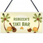 Fun TIKI BAR Sign PERSONALISED Garden Summerhouse Sign