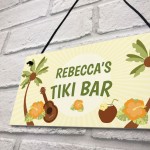 Fun TIKI BAR Sign PERSONALISED Garden Summerhouse Sign