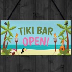 Welcome Tiki Bar Signs Novelty Bar Decor Gifts Hanging Signs