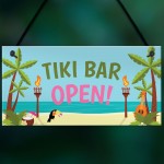 Welcome Tiki Bar Signs Novelty Bar Decor Gifts Hanging Signs