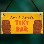 PERSONALISED Tiki Bar Decor Gifts Novelty Home Bar Decor Gifts