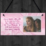 PERSONALISED Image Sign Birthday Christmas Gift For Best Friend