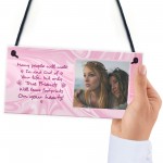 PERSONALISED Image Sign Birthday Christmas Gift For Best Friend