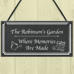 Shabby Chic Garden Sign PERSONALISED Summerhouse Shed Sign