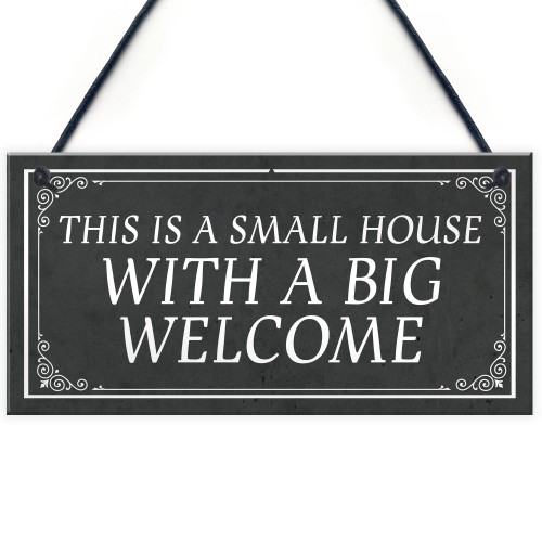 Shabby Chic Style WELCOME SIGN New Home Gift Home Decor