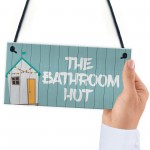 Quirky Nautical Bathroom Sign THE BATHROOM HUT Beach Theme