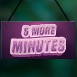 Funny Door Sign For Girls Bedroom Neon Effect Gaming Sign