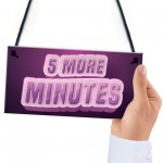 Funny Door Sign For Girls Bedroom Neon Effect Gaming Sign