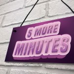 Funny Door Sign For Girls Bedroom Neon Effect Gaming Sign