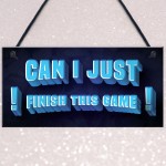 Neon Effect Gaming Sign Funny GAMER GIFT Bedroom Man Cave