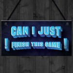 Neon Effect Gaming Sign Funny GAMER GIFT Bedroom Man Cave