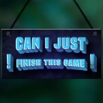 Neon Effect Gaming Sign Funny GAMER GIFT Bedroom Man Cave