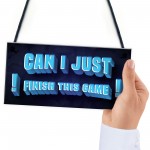 Neon Effect Gaming Sign Funny GAMER GIFT Bedroom Man Cave